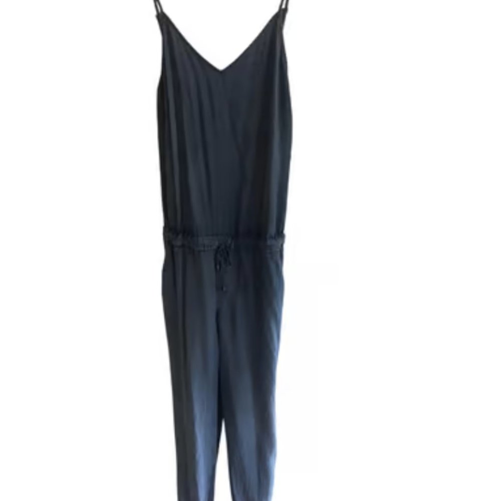Splendid Navy Blue Summer Romper Jumpsuit Pants SZ S